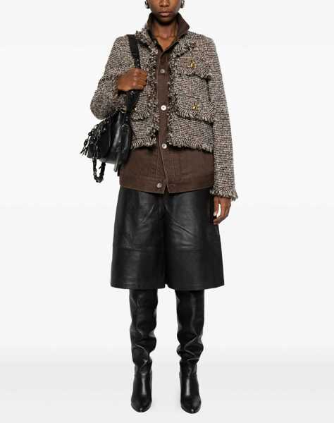 Geci de iarna Sacai Nylon Vest BROWN Femei (BM 19071817) 2