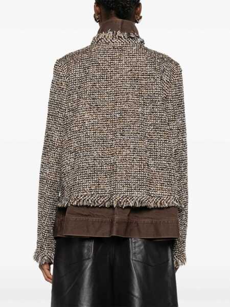 Geci de iarna Sacai Nylon Vest BROWN Femei (BM 19071817) 4