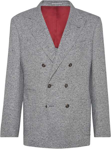 Sacouri Brunello Cucinelli Deconstructed Blazer GRIGIO MEDIO Barbati (BM 19071823) 1
