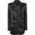 Tom Ford Single Breasted Jacket with polka dots COMBO BLACK & IVORY