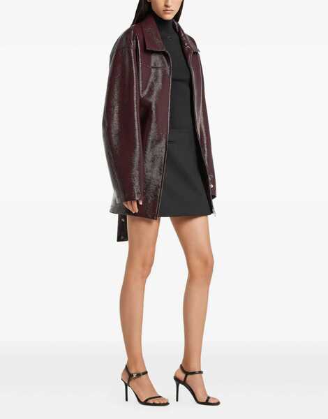 Jachete COURRGES Vinyl Jacket BURGUNDY Femei (BM 19071847) 3