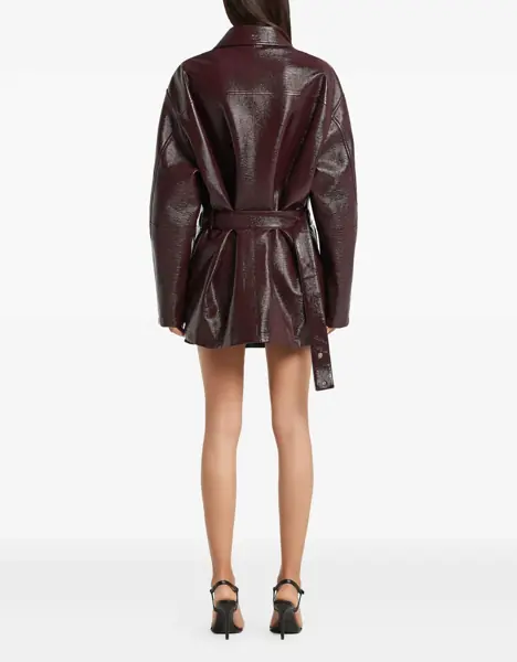 Jachete COURRGES Vinyl Jacket BURGUNDY Femei (BM 19071847) 4