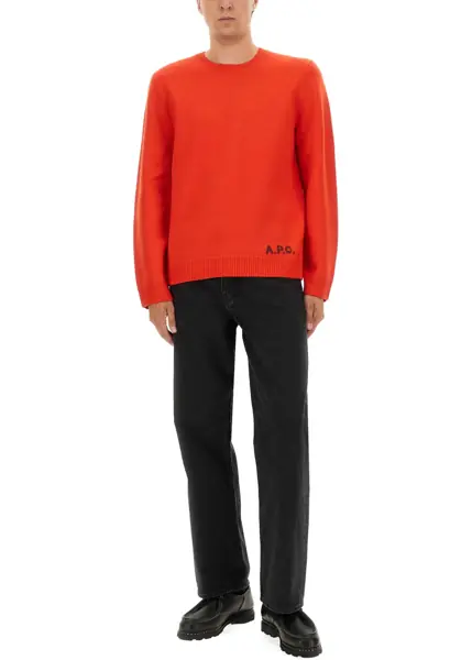 Pulovere casual A.P.C. Jersey Edward RED Barbati (BM 19071877) 2
