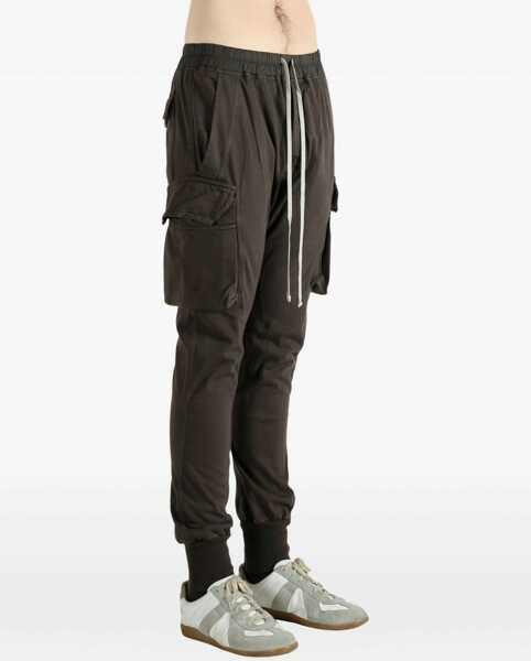 Blugi drepti Rick Owens Mastodon Cut Pants BROWN Barbati (BM 19071886) 2