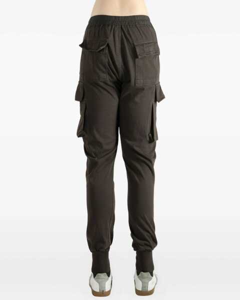 Blugi drepti Rick Owens Mastodon Cut Pants BROWN Barbati (BM 19071886) 3