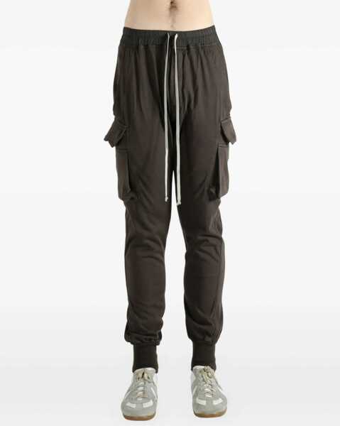 Blugi drepti Rick Owens Mastodon Cut Pants BROWN Barbati (BM 19071886) 1