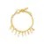 Moschino Logo Bracelet GOLD