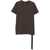 Rick Owens "Level T" T-Shirt BROWN