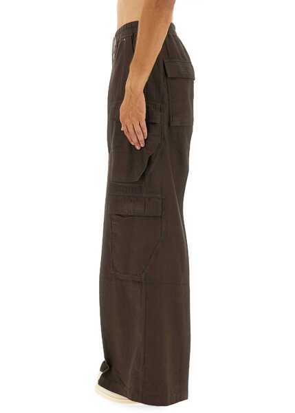 Pantaloni casual Rick Owens Double Cargo Jumbo Belas Pants BROWN Barbati (BM 19071913) 4