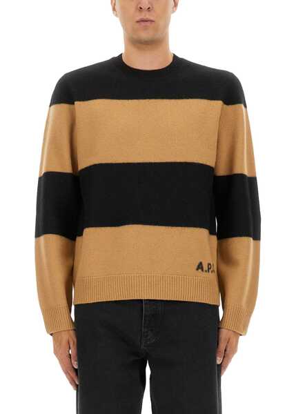 Pulovere casual A.P.C. Jersey Edwardo BLACK Barbati (BM 19071922) 1