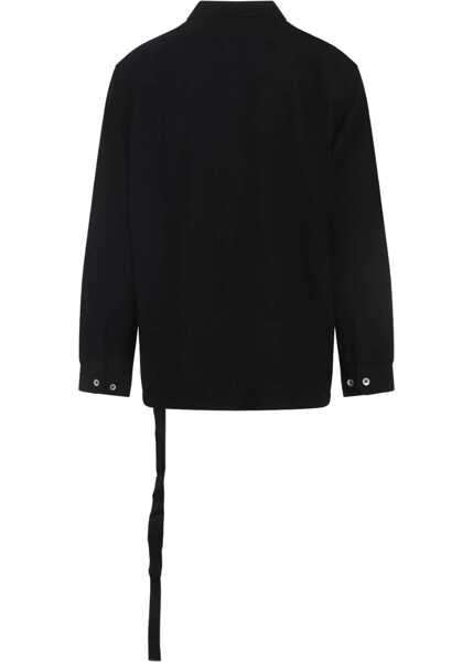 Camasi casual Rick Owens Jumbo Outershirt Shirt BLACK Barbati (BM 19071949) 2