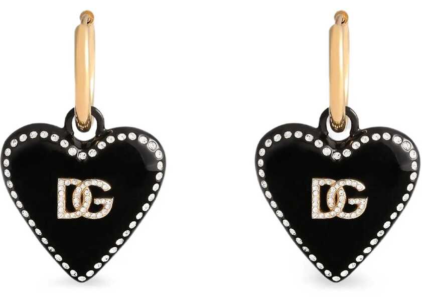 Cercei Dolce & Gabbana Logo Earrings BLACK Femei (BM 19071979) 2