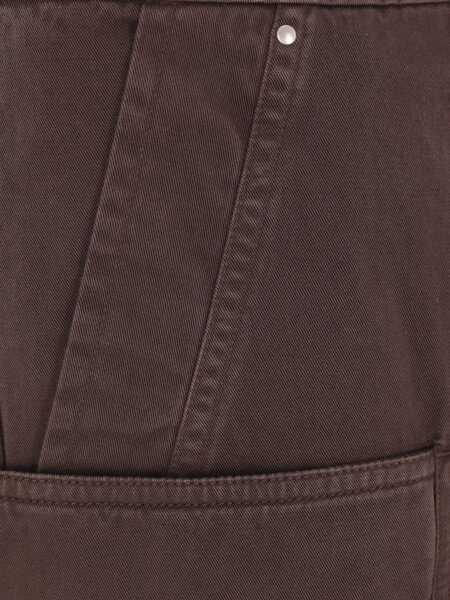 Pantaloni casual Rick Owens Cargo Stefan Pants BROWN Barbati (BM 19072003) 4