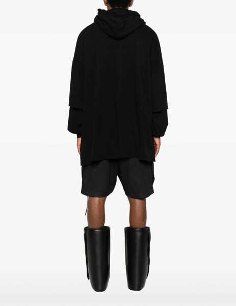 Bluze de trening Rick Owens Tommy Hustler Hoodie BLACK Barbati (BM 19072018) 4