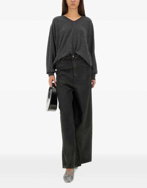 Blugi skinny ALYSI Super Flare Denim Pants BLACK Femei (BM 19072138) 2