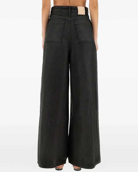 Blugi skinny ALYSI Super Flare Denim Pants BLACK Femei (BM 19072138) 4