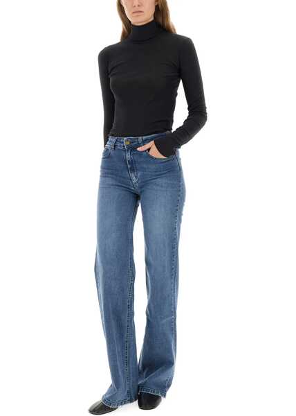 Blugi skinny Lois Palazzo Pants BLUE Femei (BM 19072162) 2