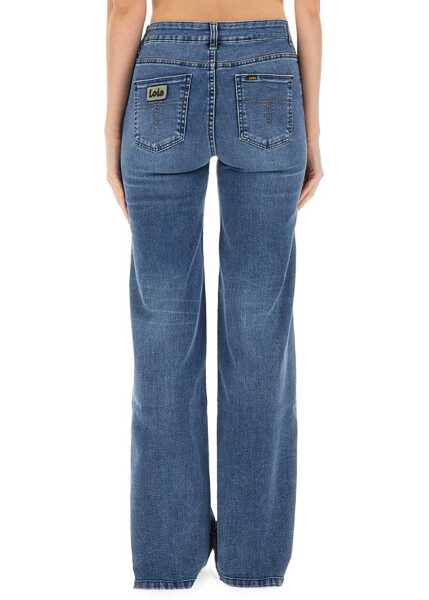 Blugi skinny Lois Palazzo Pants BLUE Femei (BM 19072162) 4