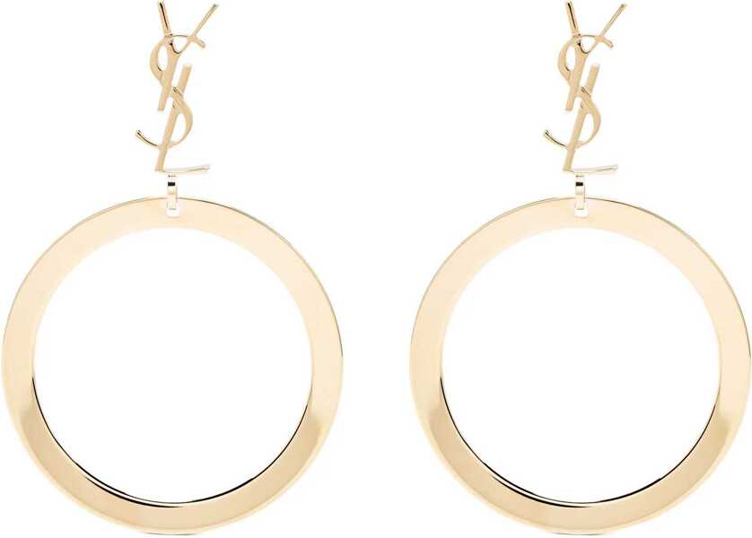 Cercei Saint Laurent Cassandre Earrings With Pendant GOLD Femei (BM 19072165) 1