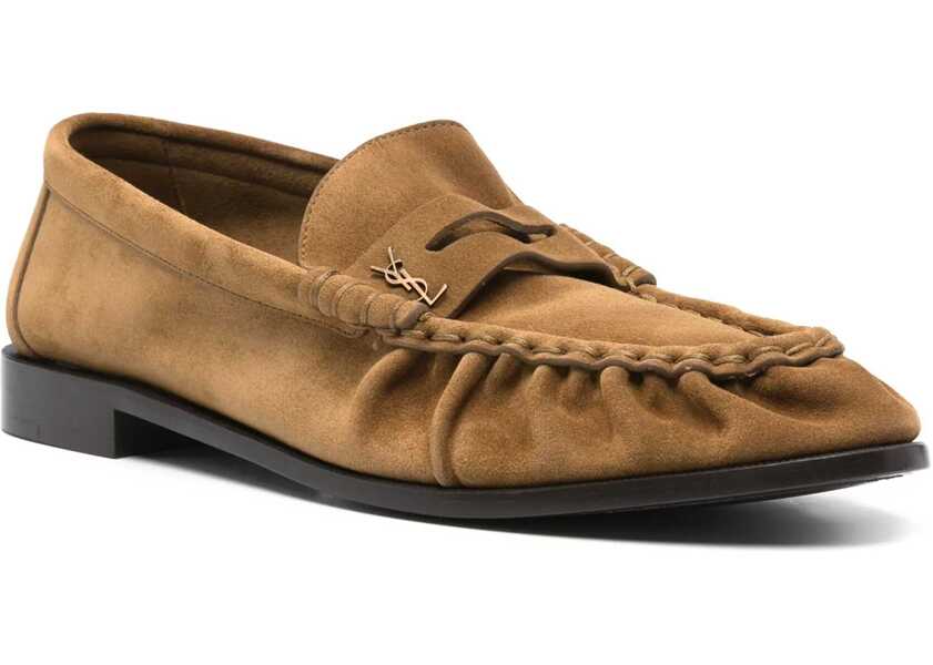 Mocasini Saint Laurent Moccasin Le Loafer BROWN Barbati (BM 19072168) 2