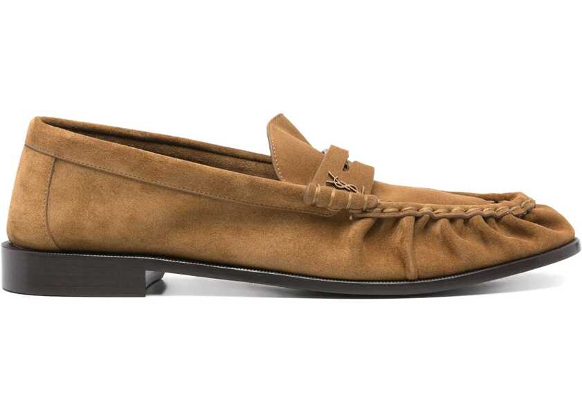 Mocasini Saint Laurent Moccasin Le Loafer BROWN Barbati (BM 19072168) 1