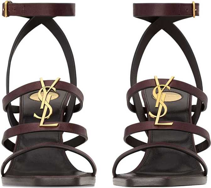 Sandale Saint Laurent Wedge Cassandras BLACK Femei (BM 19072183) 2