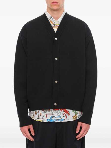 Cardigane JACQUEMUS Double Cardigan BLACK Barbati (BM 19072216) 1