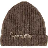 Caciuli Wool And Cotton Blend Beanie Barbati