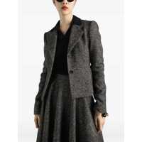 Sacouri office Dama - Sacouri office Dolce & Gabbana Single-Breasted Jacket In Wool Blend Dot GREY Femei (BM 19072258) - B-mall.ro