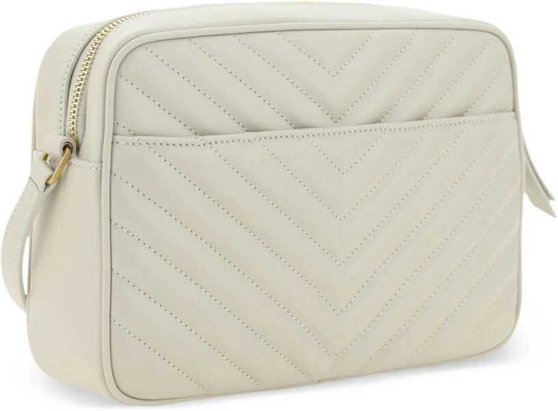 Genti tip postas Saint Laurent Room Bag Lou WHITE Femei (BM 19072264) 2