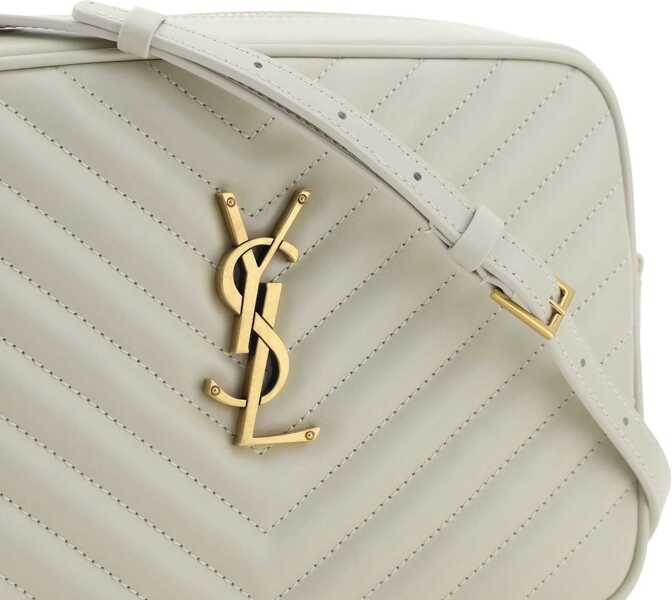 Genti tip postas Saint Laurent Room Bag Lou WHITE Femei (BM 19072264) 4