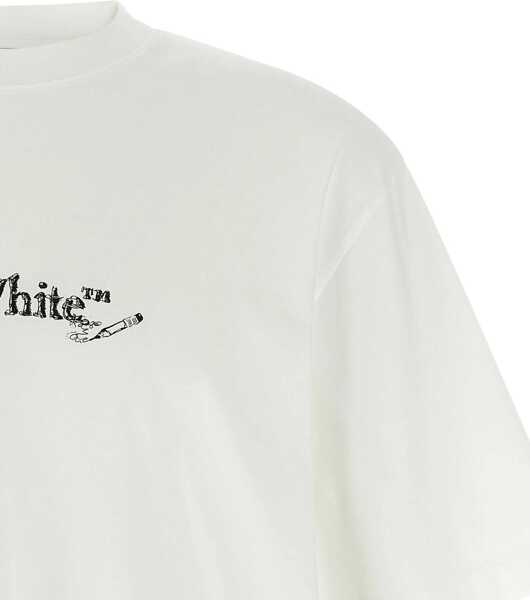 Tricouri Off-White Statement Skate T-Shirt WHITE Barbati (BM 19072342) 4