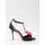 Roger Vivier Epine Rose Sandals BLACK