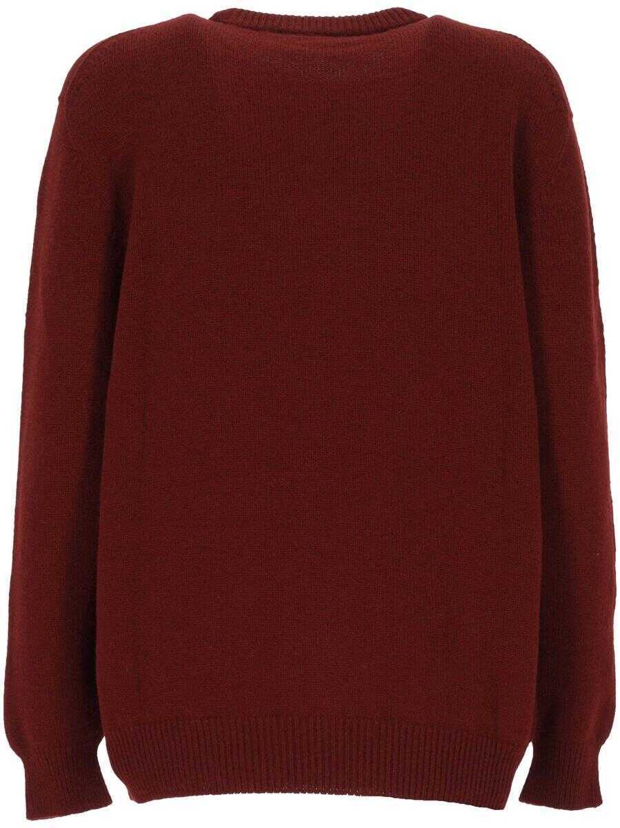 Pulovere GIADA BENINCASA Giada Benincasa Jerseys BORDEAUX/CREAM Femei (BM 19072887) 2