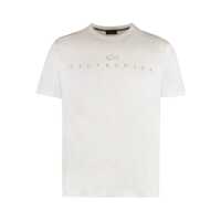 Tricouri Paul & Shark T-Shirt In Cotton Jersey With Logo Print Barbati
