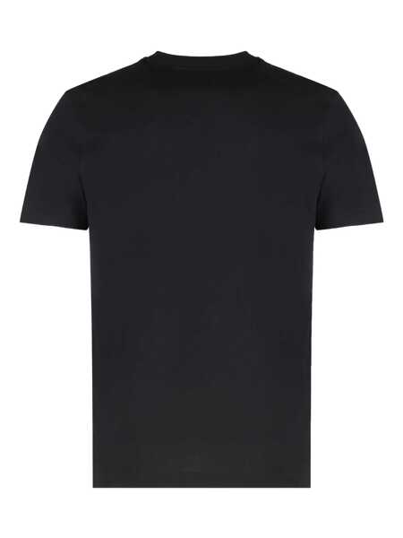 Tricouri Paul&Shark Paul & Shark T-Shirt In Cotton With Print Black Barbati (BM 19072920) 2