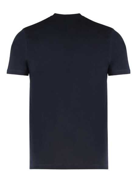 Tricouri Paul&Shark Paul & Shark T-Shirt In Cotton With Print BLUE Barbati (BM 19072923) 2