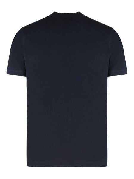 Tricouri Paul&Shark Paul & Shark T-Shirt In Cotton Jersey With Logo BLUE Barbati (BM 19072929) 2
