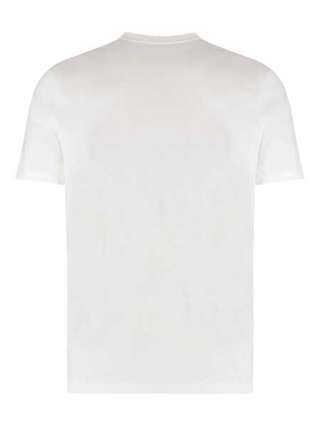 Tricouri Paul&Shark Paul & Shark T-Shirt In Cotton Jersey With Logo WHITE Barbati (BM 19072932) 2