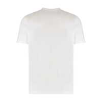 Tricouri Paul&Shark pentru Barbati - Tricouri Paul&Shark Paul & Shark T-Shirt In Cotton Jersey With Logo WHITE Barbati (BM 19072932) - B-mall.ro