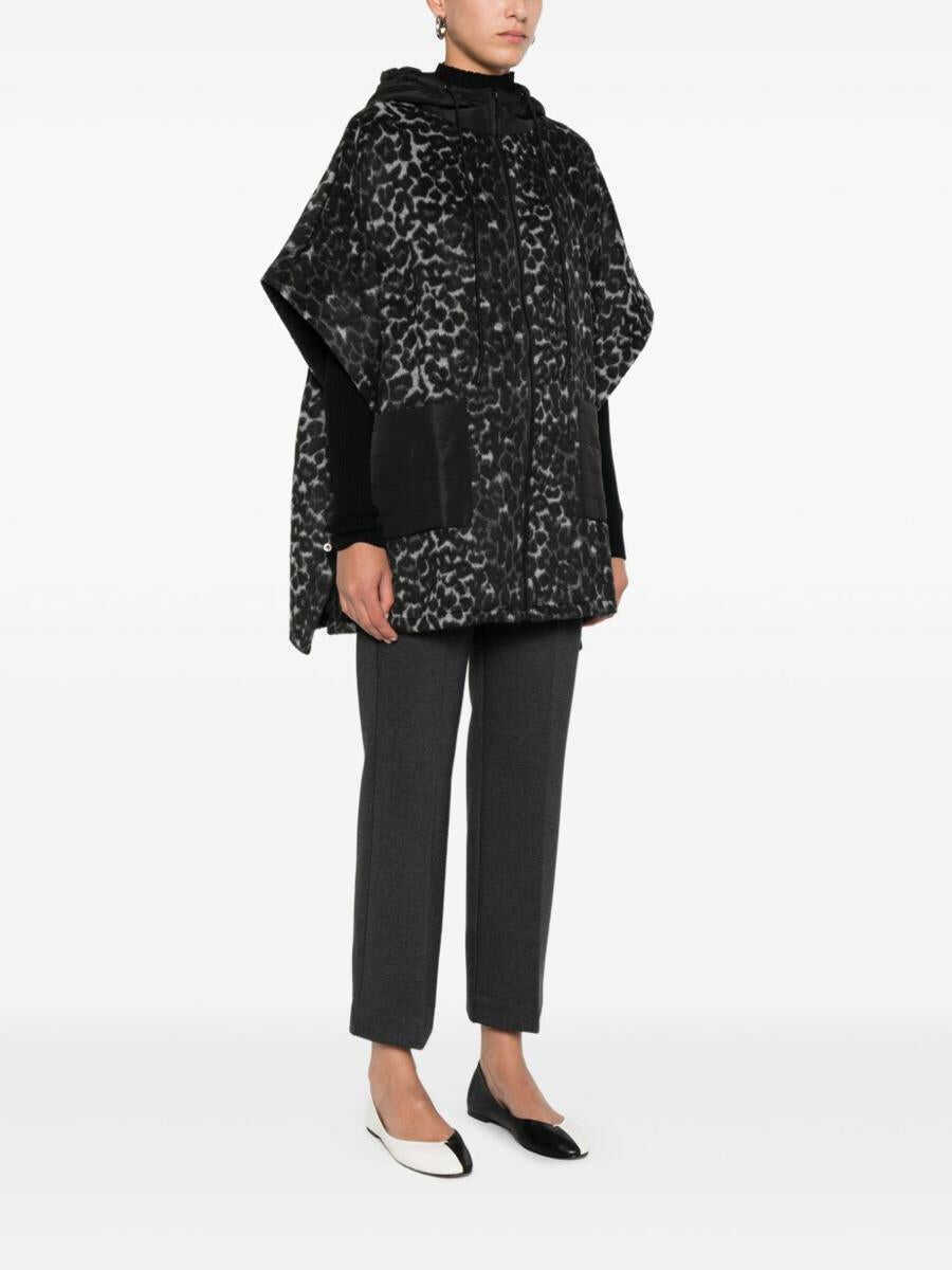 Geci TWINSET Twinset Jackets NERO ANIMALIER Femei (BM 19073190) 4