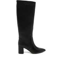 Bocanci Twinset Leather High Heel Boots Femei