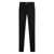 TWINSET Black Pants With Belt With Buckle And Belt Loops In Viscose Blend Stretch Woman Black