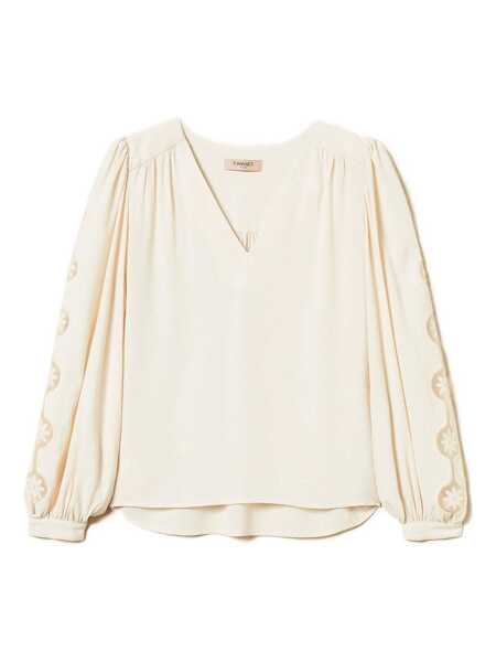 Camasi TWINSET Twinset Shirts PARCHMENT Femei (BM 19073286) 1