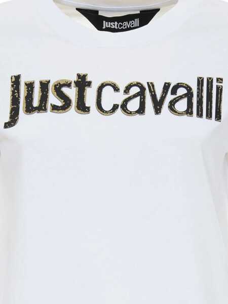 Topuri Just Cavalli Just Cavalli T-Shirts And Polos WHITE Femei (BM 19074225) 3