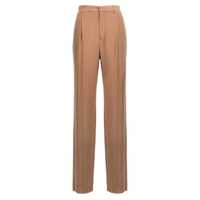 Pantaloni casual Saint Laurent Crepe Silk Pants Femei