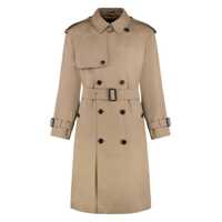 Geci Burberry Lungo Trench Chestwood In Gabardine Barbati