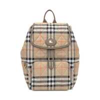 Rucsacuri Burberry Burberry Vintage Check Quilted Backpack Beige Femei