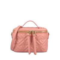 Genti de mana Fendi Fendi Vanity Leather Mini Bag Femei