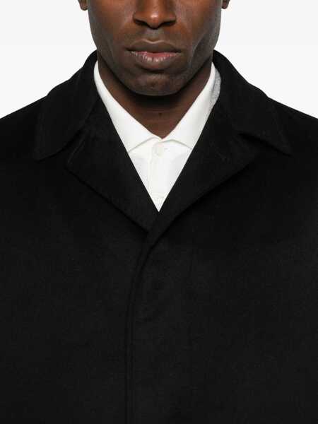 Paltoane Lardini Lardini Black Trench Coat Black Barbati (BM 19075101) 5